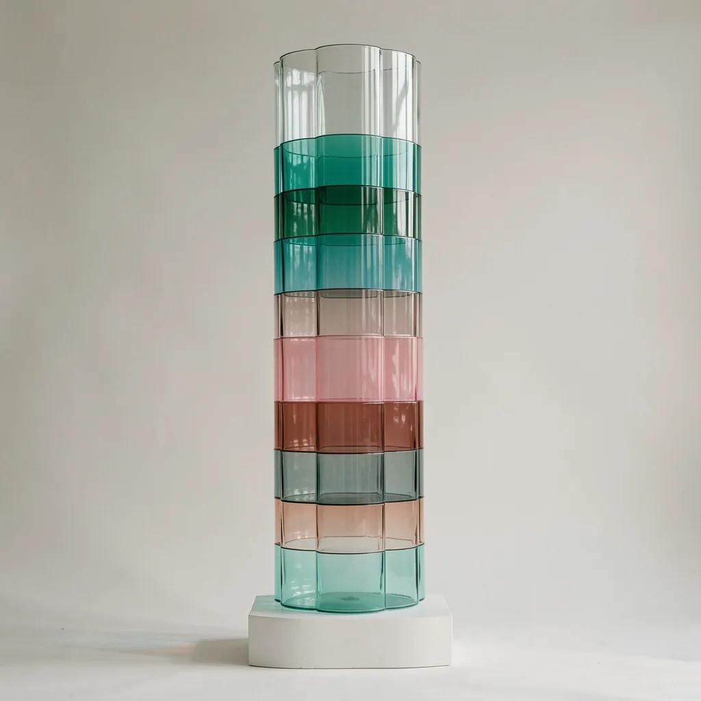 Glasblåsningsprocess i verkstad